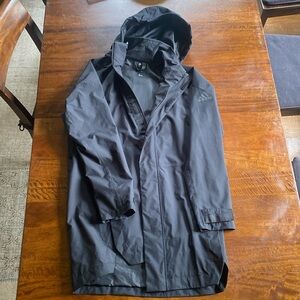 Adidas Black Rain Jacket Small